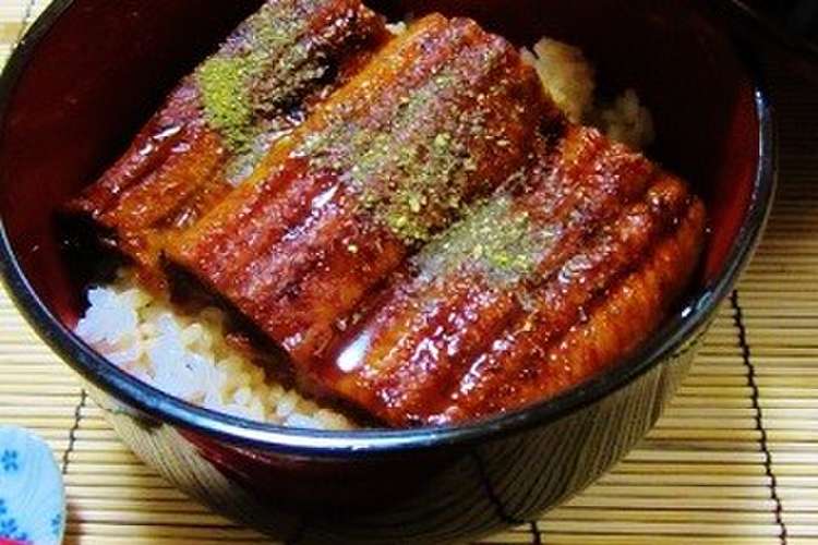 簡単なのにふっくら美味しい うな丼 レシピ 作り方 By Shokenママ クックパッド 簡単おいしいみんなのレシピが354万品