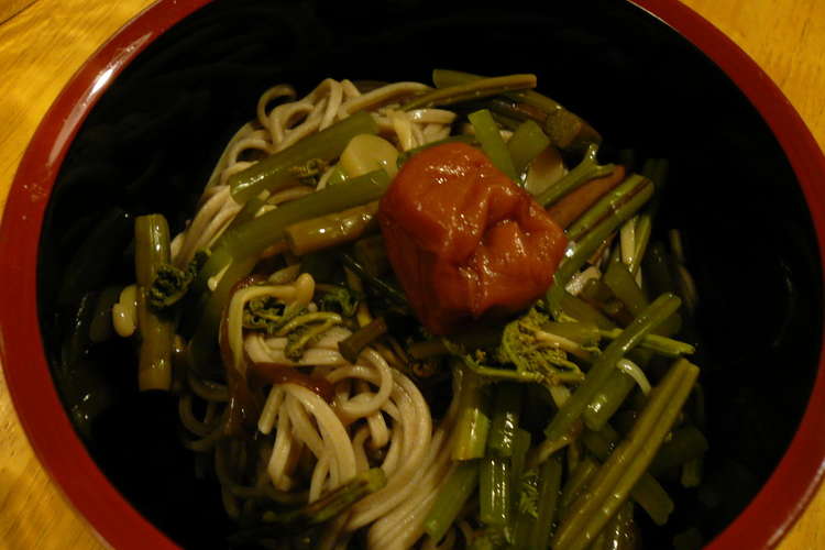 梅山菜蕎麦 羽黒そば 蕎麦の楽しみ方 レシピ 作り方 By Fufufunoko クックパッド 簡単おいしいみんなのレシピが359万品