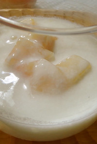 フルフル桃の杏仁豆腐