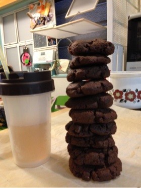 ベビーチョコクッキータワーの画像