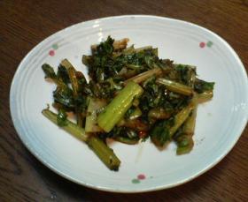セロリのバルサミコ炒め