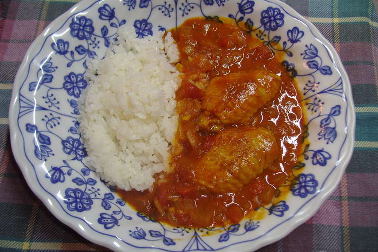 手羽先で簡単チキンカレー レシピ 作り方 By Maamiまま クックパッド 簡単おいしいみんなのレシピが352万品