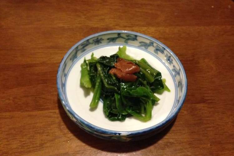 超簡単 つる紫の梅酢あえ レシピ 作り方 By Machipron クックパッド 簡単おいしいみんなのレシピが366万品