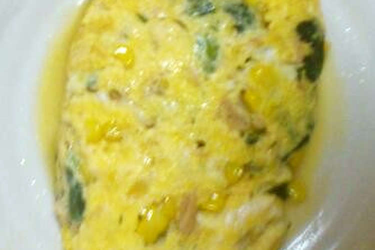 簡単 ツナとほうれん草のチーズオムレツ レシピ 作り方 By ちこび クックパッド 簡単おいしいみんなのレシピが360万品