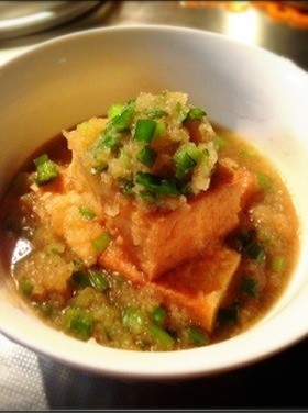 超簡単!!焼き絹あげのみぞれ煮