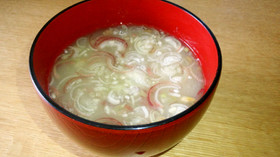 納豆の簡単お味噌汁