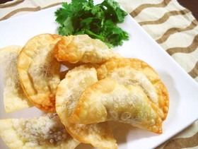 餃子の皮で簡単! ジャガイモサモサ