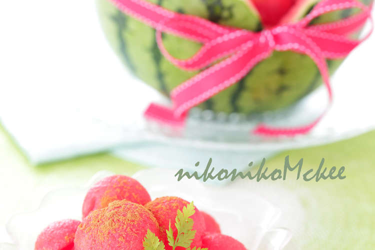 スイカにシナモン 美容おやつ レシピ 作り方 By ニコニコまっきー クックパッド 簡単おいしいみんなのレシピが364万品