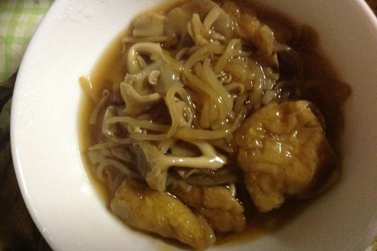 たもぎ茸と油揚げの煮物 レシピ 作り方 By 新鮮美感 クックパッド 簡単おいしいみんなのレシピが350万品