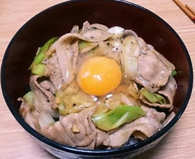 ☆祝☆れぽ600!完全再現☆伝説のすた丼