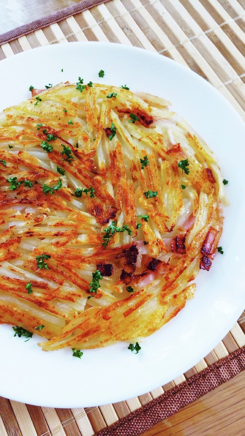 チェダーハッシュブラウンキャセロールのレシピ