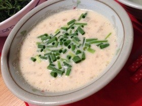カリフラワーの豆乳スープの画像