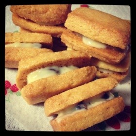 ラムレーズンバターサンドクッキーの画像
