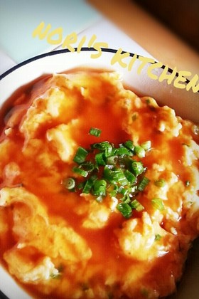 超簡単で超美味♡かに玉丼♡