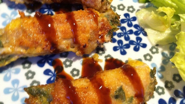 大葉とチーズの豚ロース揚げ焼き レシピ 作り方 By ﾏﾖｷｷ クックパッド 簡単おいしいみんなのレシピが350万品