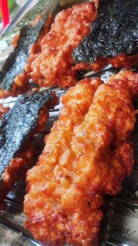 そっくり(笑)うなぎ風唐揚げ