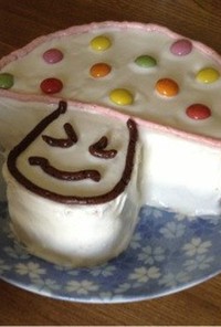 簡単♪ デコレーションケーキ 〜きのこ〜
