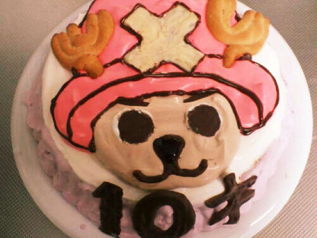 チョッパーの誕生日ケーキ レシピ 作り方 By Manob クックパッド