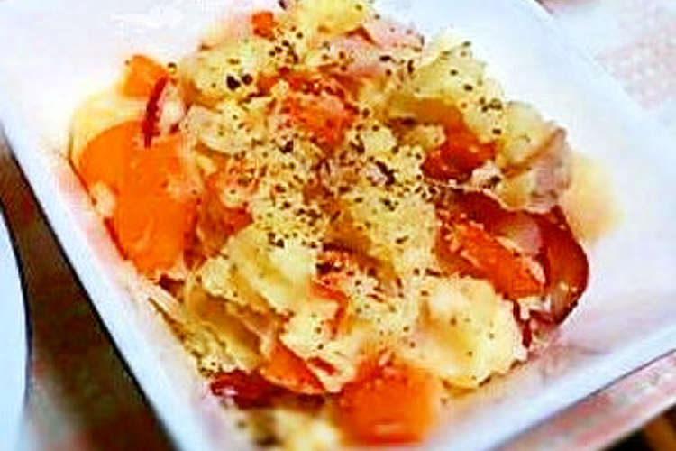 にんにくとアンチョビで大人のポテトサラダ レシピ 作り方 By ポテチ犬 クックパッド