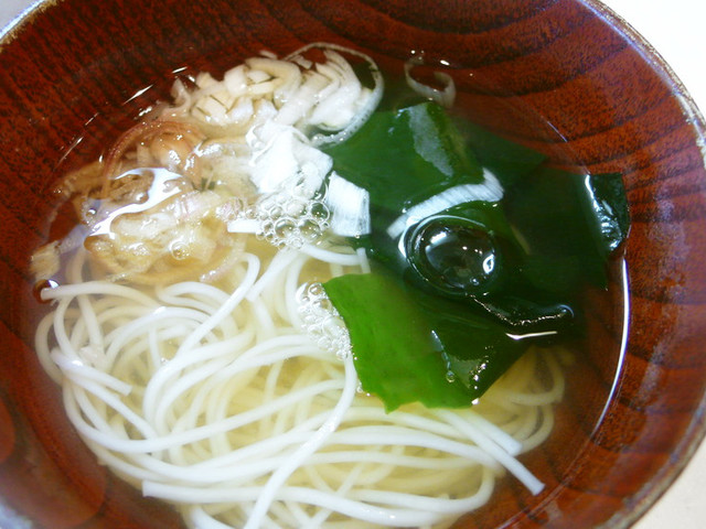 夏の疲れに そうめんの汁物 レシピ 作り方 By Horseland クックパッド