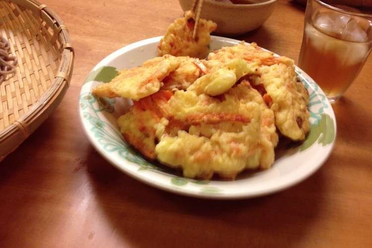 フワさくにんじん天ぷら レシピ 作り方 By つくばこ クックパッド 簡単おいしいみんなのレシピが355万品