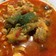 夏野菜と鳥モモ肉のスパイシートマトスープ