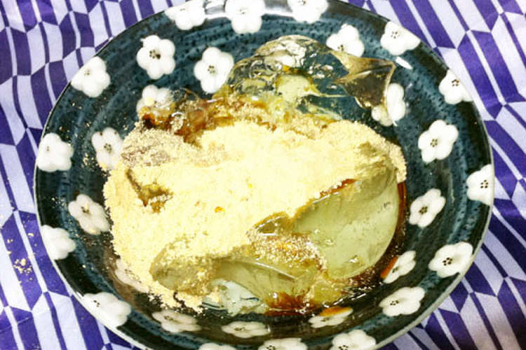 水ゼリー で 低カロリー わらび餅 レシピ 作り方 By ちわっワンコ クックパッド 簡単おいしいみんなのレシピが371万品