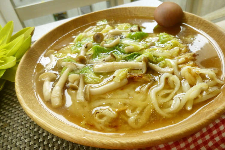 夏休みの昼ご飯レシピ 簡単和風皿うどん レシピ 作り方 By 海原ミツコ クックパッド
