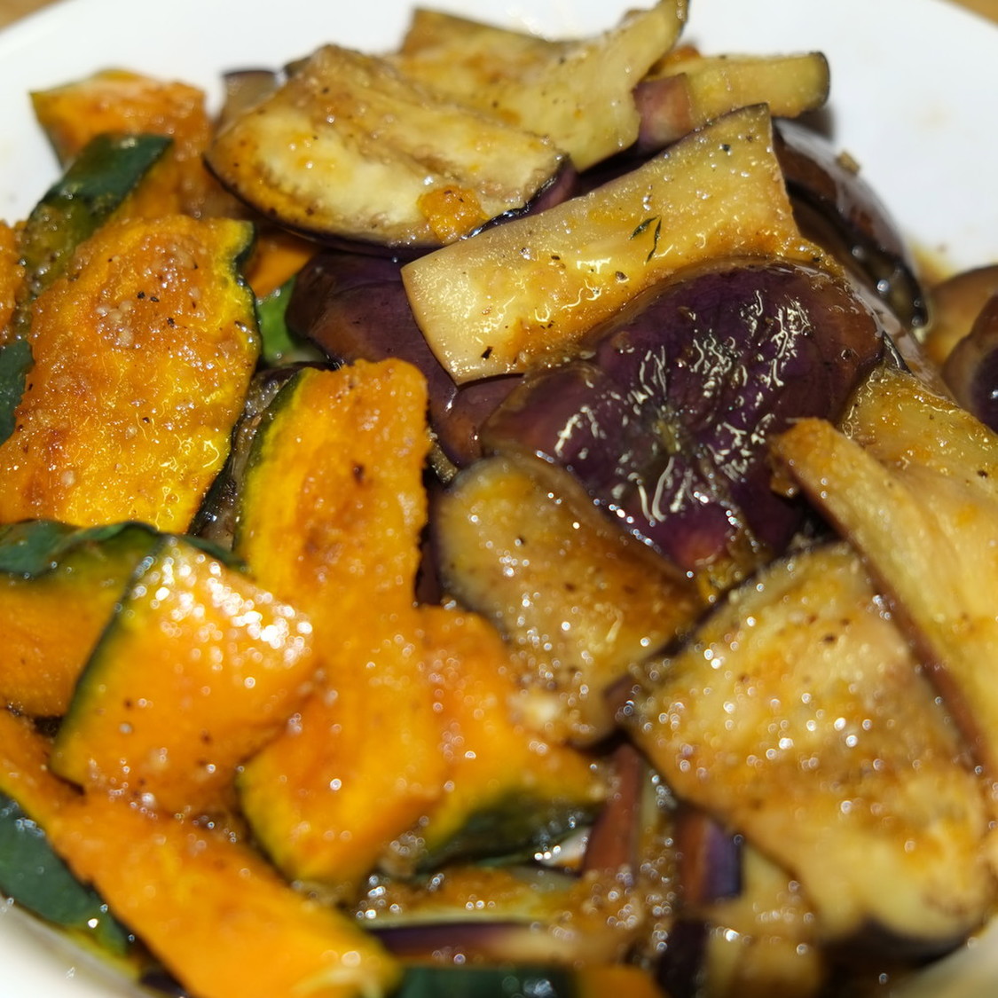 かぼちゃとなす