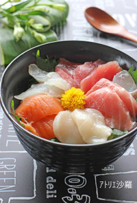 たれ＆寿司飯が美味し～い✿海鮮丼✿