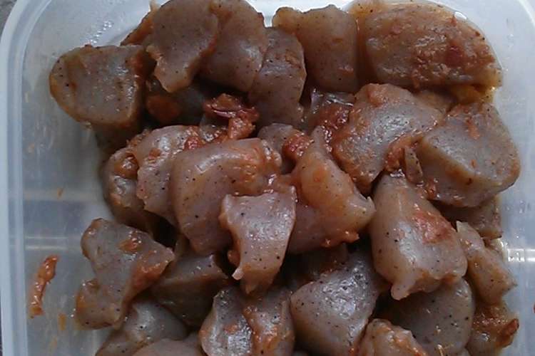 お弁当に こんにゃく梅煮 レシピ 作り方 By しぼりおちち クックパッド 簡単おいしいみんなのレシピが366万品