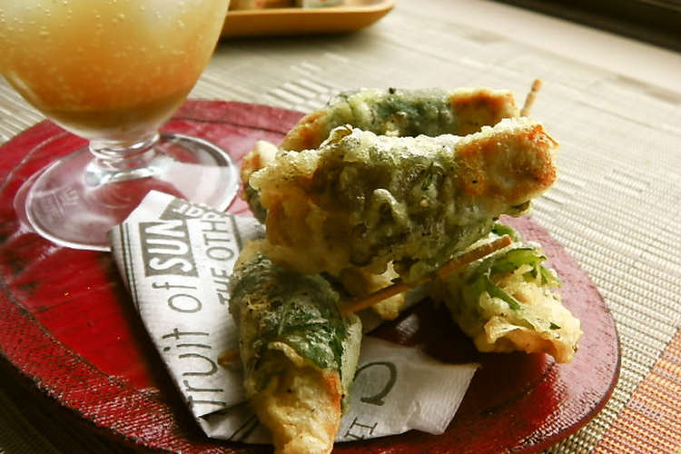 マグロの刺身リメイク 大葉 梅肉巻天ぷら レシピ 作り方 By はーたんのおっかさん クックパッド 簡単おいしいみんなのレシピが355万品