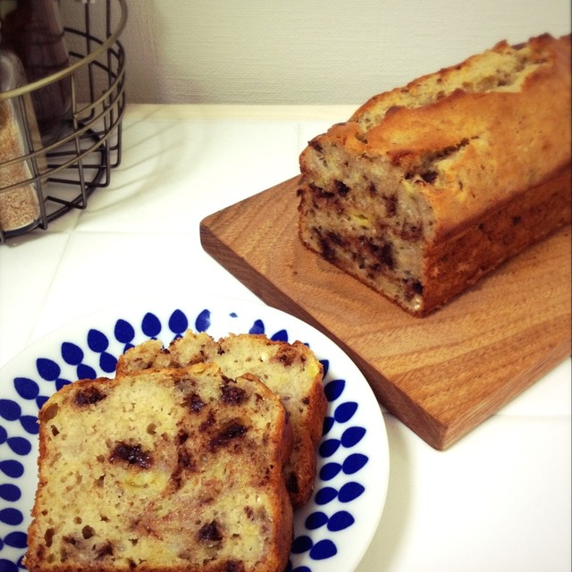 しっとり 簡単チョコバナナパウンドケーキ レシピ 作り方 By くーこ Home クックパッド 簡単おいしいみんなのレシピが350万品