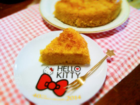 炊飯器*プリンケーキ