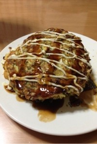 冷やご飯で！カンタンお好み焼き☆