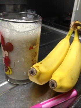 バナナジュースの画像