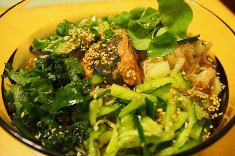 鯖缶 味噌煮で素麺 パパッと簡単 レシピ 作り方 By Vega1 クックパッド 簡単おいしいみんなのレシピが354万品