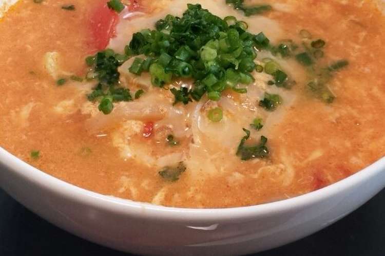 朝の超簡単クリームトマトスープ レシピ 作り方 By ぱわず クックパッド 簡単おいしいみんなのレシピが355万品