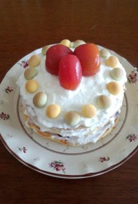 １歳の誕生日ケーキ☆