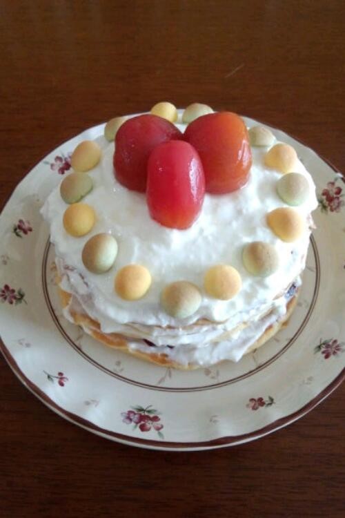 １歳の誕生日ケーキ☆の画像