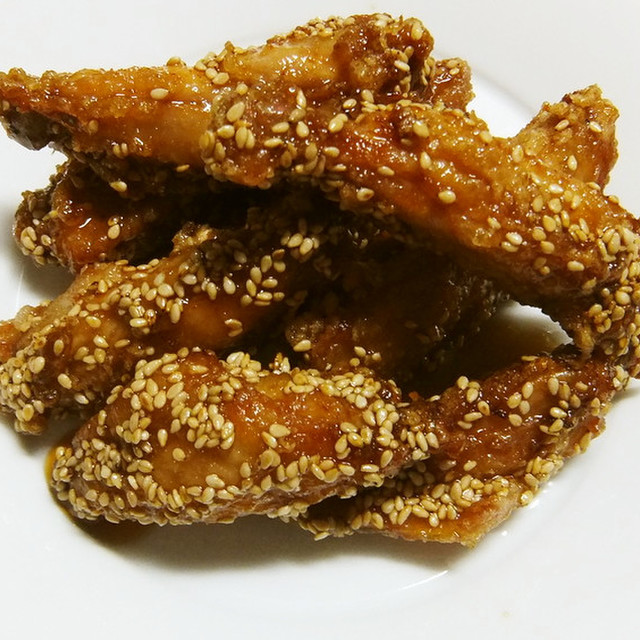 めちゃウマ 鶏スペアリブの甘辛手羽先風 レシピ 作り方 By だれきち クックパッド 簡単おいしいみんなのレシピが360万品