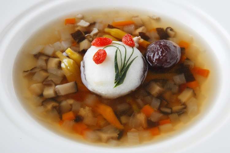 F冬菇山薬湯 乾椎茸と野菜の元気スープ レシピ 作り方 By ふじのくにしいたけｃ クックパッド 簡単おいしいみんなのレシピが357万品