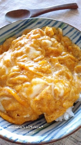 簡単ランチ♪ふわとろ卵丼