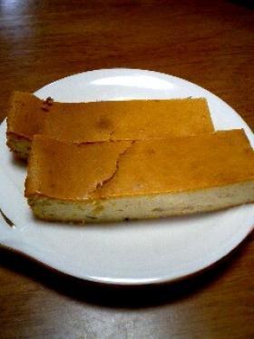 しっとり米粉でバナナチーズケーキの画像