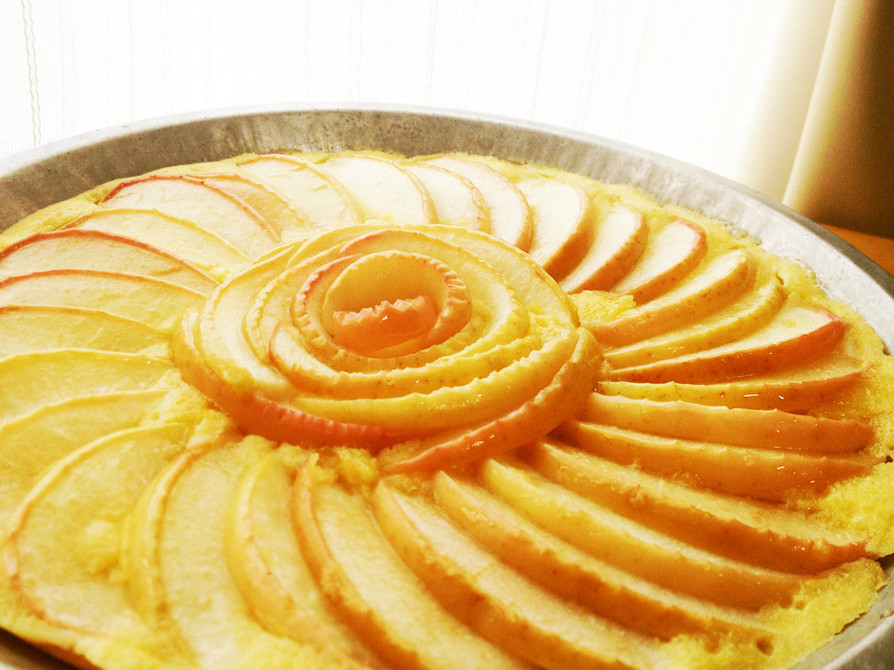 簡単、美味しい【リンゴのケーキ】の画像