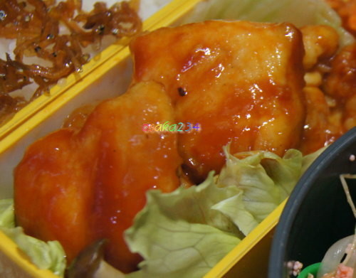 鶏胸肉のケチャップ味の画像