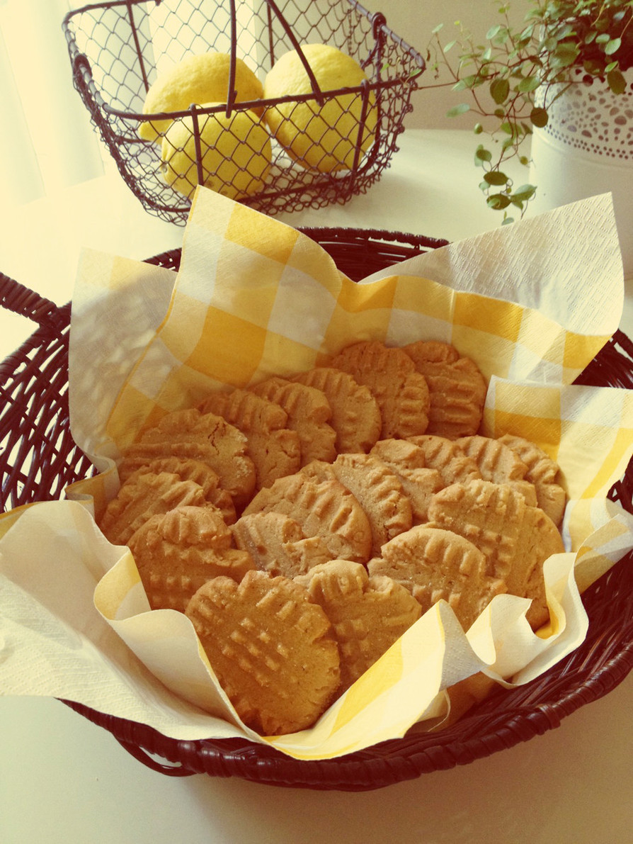 ピーナツバタークッキーの画像