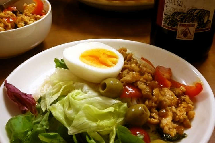 ｼｪﾘｰﾋﾞﾈｶﾞｰの冷し中華風そうめん レシピ 作り方 By Columela クックパッド