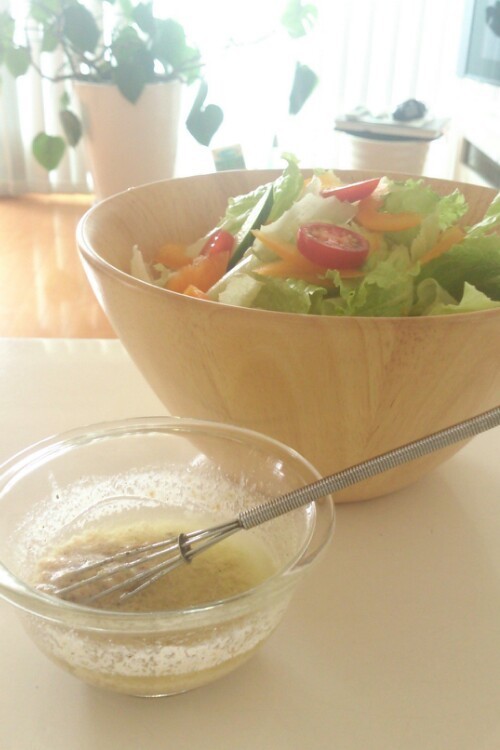 アンチョビドレッシングの夏サラダ レシピ