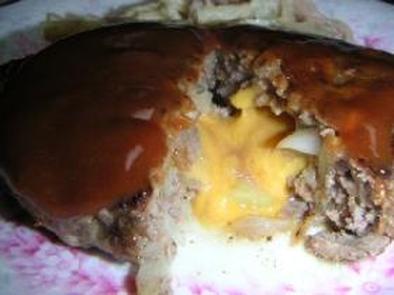 チーズインハンバーグの写真